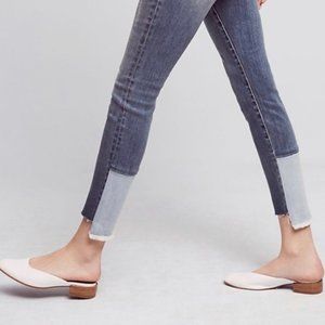 Pilcro Script High Rise High-Low Skinny Tall Jeans